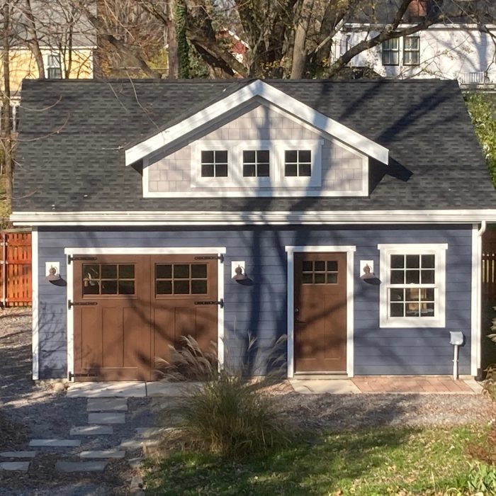 Detached Garage With Dormer